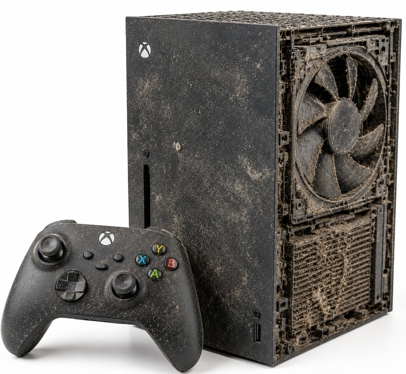 Xbox Series X z kontrolerem &ndash; profesjonalny serwis i czyszczenie konsol Xbox